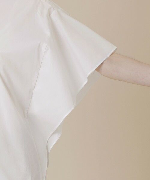 MACKINTOSH LONDON / マッキントッシュ ロンドン  シャツ・ブラウス | コットンナイロンストレッチスリーブデザインブラウス | 詳細7