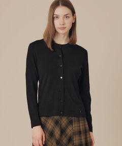 マッキントッシュロンドン　大きいサイズ　ニット　セーター　ラメ　シルク混　44 Precious掲載】カシミヤシルクニットプルオーバー(トップス