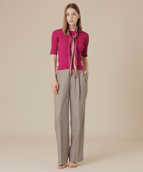 MACKINTOSH LONDON / マッキントッシュ ロンドン  ニット・セーター | ブライトレーヨンニットプルオーバー | 詳細2