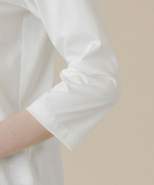 MACKINTOSH LONDON / マッキントッシュ ロンドン  カットソー | 【BIBURY FLOWER】シルエットバイブリープリントＴシャツ | 詳細6