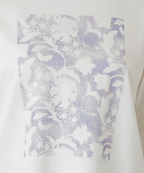 MACKINTOSH LONDON / マッキントッシュ ロンドン  カットソー | 【BIBURY FLOWER】シルエットバイブリープリントＴシャツ | 詳細8