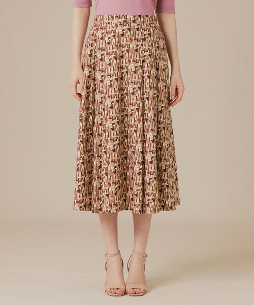 MACKINTOSH LONDON / マッキントッシュ ロンドン  ロング・マキシ丈スカート | ウェーブプリントスカート | 詳細3