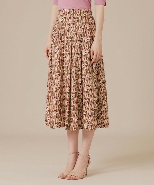 MACKINTOSH LONDON / マッキントッシュ ロンドン  ロング・マキシ丈スカート | ウェーブプリントスカート | 詳細4