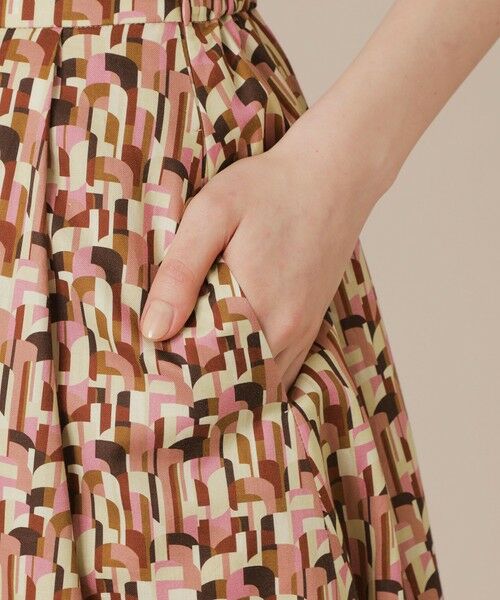 MACKINTOSH LONDON / マッキントッシュ ロンドン  ロング・マキシ丈スカート | ウェーブプリントスカート | 詳細6