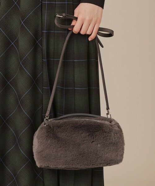 MACKINTOSH LONDON / マッキントッシュ ロンドン  メッセンジャーバッグ・ウエストポーチ | 【Precious12月号/婦人画報11月号掲載】ファージップショルダー | 詳細1