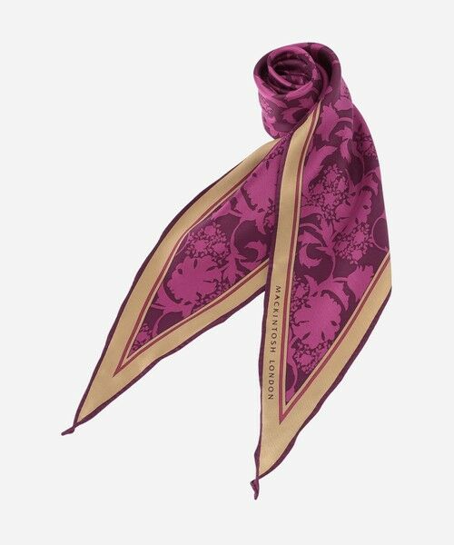 MACKINTOSH LONDON / マッキントッシュ ロンドン  マフラー・ショール・スヌード・ストール | 【婦人画報11月号掲載】【Diamond Shape Scarf/ダイヤモンドシェイプスカーフ】バイブリーダイヤモンドシェイプスカーフ | 詳細5