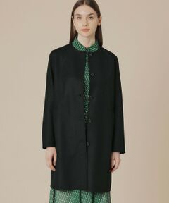 MACKINTOSH LONDON / マッキントッシュ ロンドン  その他アウター | ライトウールリバーノーカラーコート