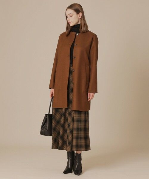 MACKINTOSH LONDON / マッキントッシュ ロンドン  その他アウター | ライトウールリバーノーカラーコート | 詳細3