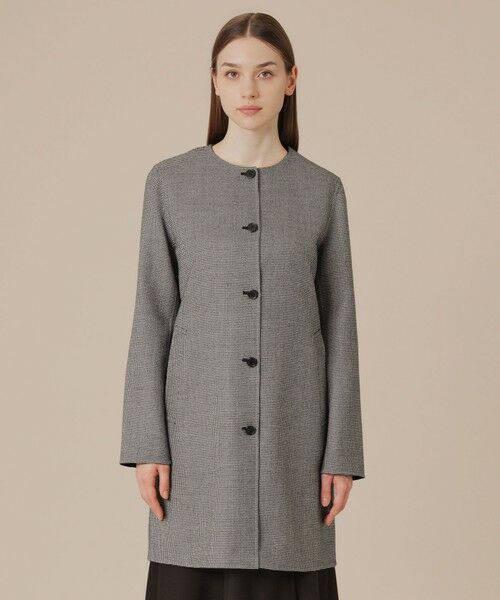 MACKINTOSH LONDON / マッキントッシュ ロンドン  その他アウター | ライトウールリバーノーカラーコート | 詳細4