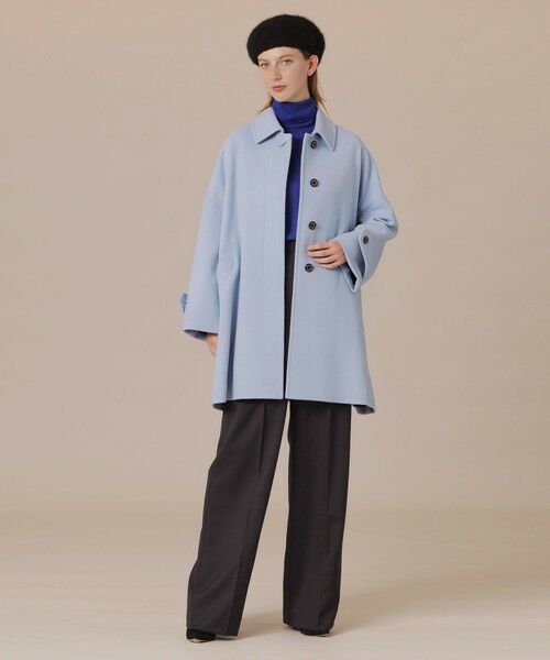 MACKINTOSH LONDON / マッキントッシュ ロンドン  その他アウター | 【ROSLEY/ロズリー】ファインウールメルトンステンカラーコート | 詳細1