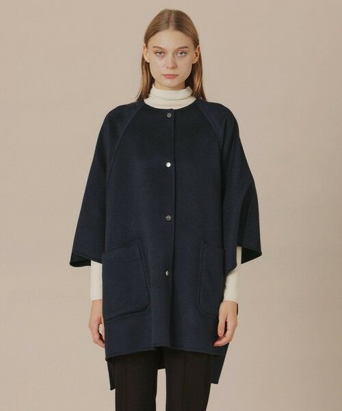 MACKINTOSH LONDON / マッキントッシュ ロンドン  その他アウター | 【婦人画報11月号掲載】カシミヤブレンドウールポンチョ | 詳細1