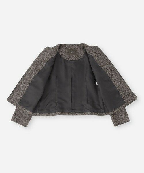 MACKINTOSH LONDON / マッキントッシュ ロンドン  ノーカラージャケット | 【WEB・一部店舗限定】カラーネップヘリンボンジャケット | 詳細7