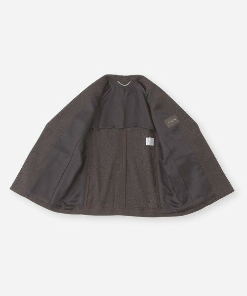 MACKINTOSH LONDON / マッキントッシュ ロンドン  ノーカラージャケット | 【WEB・一部店舗限定】ウールヘアラインストライプジャケット | 詳細8