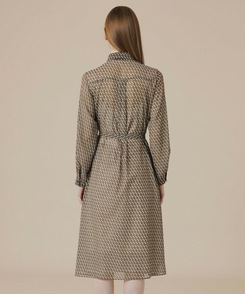 MACKINTOSH LONDON / マッキントッシュ ロンドン  ロング・マキシ丈ワンピース | キューブプリントワンピース | 詳細6