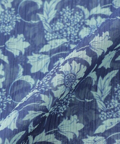 MACKINTOSH LONDON / マッキントッシュ ロンドン  ロング・マキシ丈ワンピース | 【BIBURY FLOWER】バイカラーバイブリークレープワンピース | 詳細10