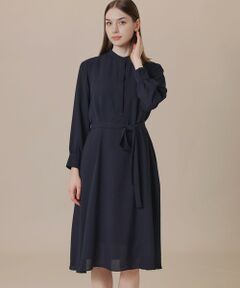 MACKINTOSH LONDON / マッキントッシュ ロンドン  ロング・マキシ丈ワンピース | ポリエステルジョーゼットワンピース