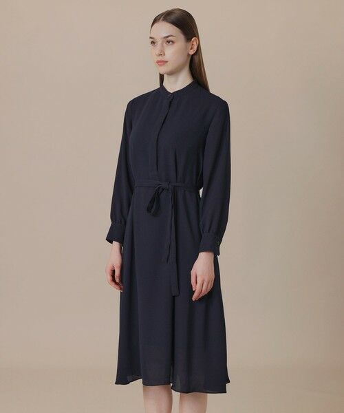 MACKINTOSH LONDON / マッキントッシュ ロンドン  ロング・マキシ丈ワンピース | ポリエステルジョーゼットワンピース | 詳細4