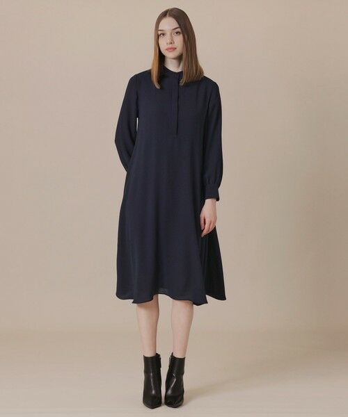 MACKINTOSH LONDON / マッキントッシュ ロンドン  ロング・マキシ丈ワンピース | ポリエステルジョーゼットワンピース | 詳細1