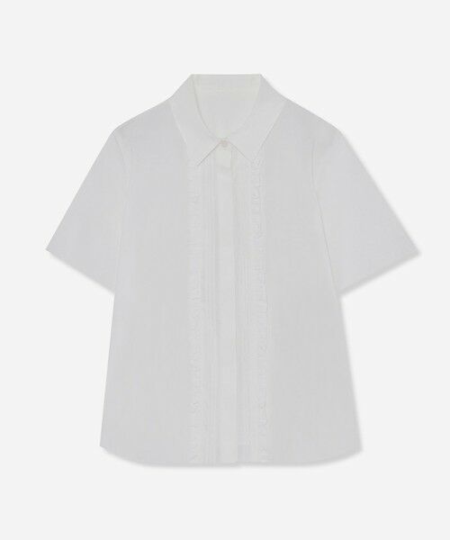 MACKINTOSH LONDON/マッキントッシュ ロンドン コットンナイロンストレッチシャツ オフホワイト 38 MACKINTOSH LONDON/マッキントッシュ ロンドン コットンナイロンストレッチシャツ オフホワイト 38