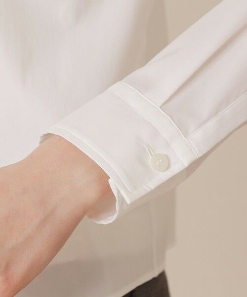 MACKINTOSH LONDON / マッキントッシュ ロンドン  シャツ・ブラウス | コットンナイロンストレッチブラウス | 詳細7