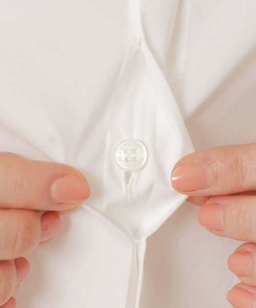 MACKINTOSH LONDON / マッキントッシュ ロンドン  シャツ・ブラウス | コットンナイロンストレッチブラウス | 詳細9