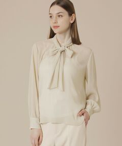 MACKINTOSH LONDON / マッキントッシュ ロンドン  シャツ・ブラウス | ポリエステルクレープブラウス