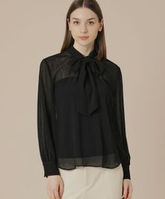 MACKINTOSH LONDON / マッキントッシュ ロンドン  シャツ・ブラウス | ポリエステルクレープブラウス