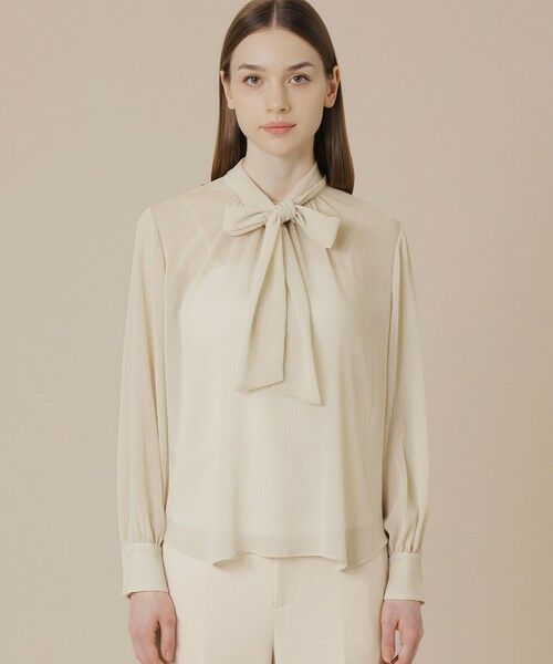 MACKINTOSH LONDON / マッキントッシュ ロンドン  シャツ・ブラウス | ポリエステルクレープブラウス | 詳細3