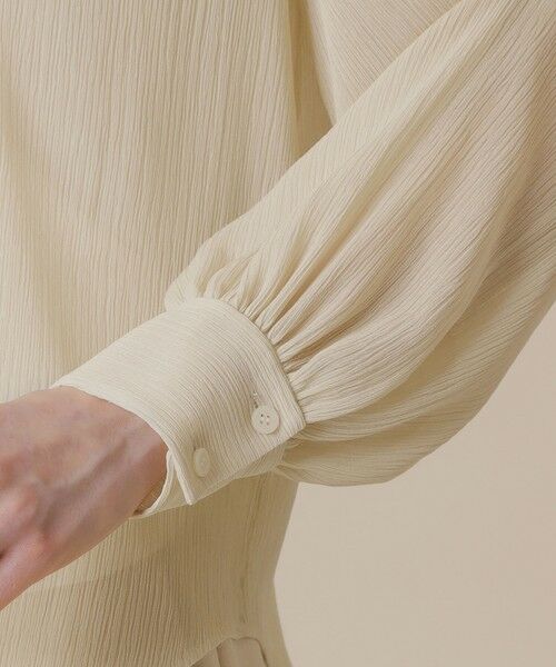 MACKINTOSH LONDON / マッキントッシュ ロンドン  シャツ・ブラウス | ポリエステルクレープブラウス | 詳細6