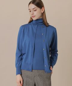 MACKINTOSH LONDON / マッキントッシュ ロンドン  ニット・セーター | 【WEB・一部店舗限定】クリアニットプレーンカーディガン