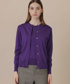 MACKINTOSH LONDON / マッキントッシュ ロンドン  ニット・セーター | 【WEB・一部店舗限定】クリアニットプレーンカーディガン