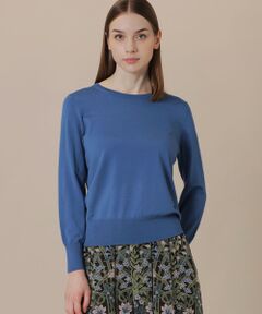 MACKINTOSH LONDON / マッキントッシュ ロンドン  ニット・セーター | 【WEB・一部店舗限定】クリアニットプレーンプルオーバー