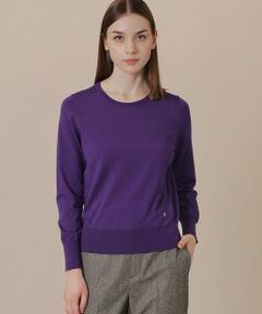 MACKINTOSH LONDON / マッキントッシュ ロンドン  ニット・セーター | 【WEB・一部店舗限定】クリアニットプレーンプルオーバー