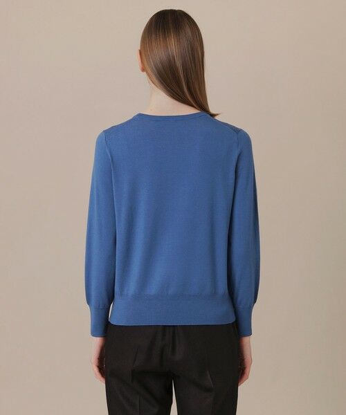 MACKINTOSH LONDON / マッキントッシュ ロンドン  ニット・セーター | 【WEB・一部店舗限定】クリアニットプレーンプルオーバー | 詳細7