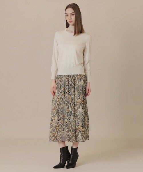 MACKINTOSH LONDON / マッキントッシュ ロンドン  ニット・セーター | 【WEB・一部店舗限定】クリアニットプレーンプルオーバー | 詳細1