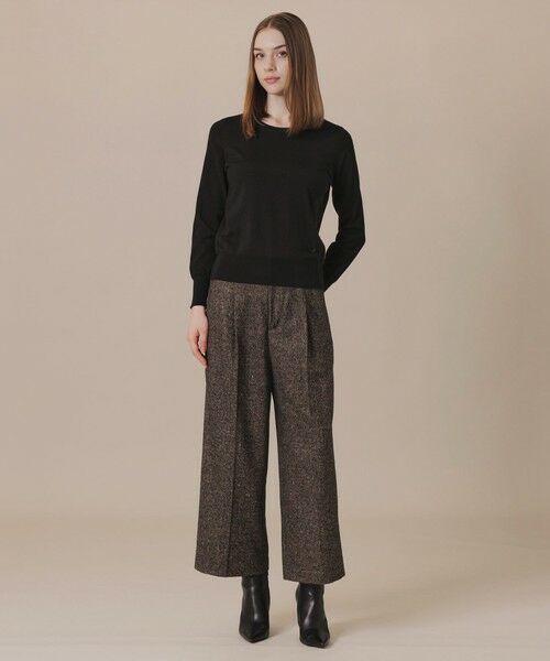 MACKINTOSH LONDON / マッキントッシュ ロンドン  ニット・セーター | 【WEB・一部店舗限定】クリアニットプレーンプルオーバー | 詳細2