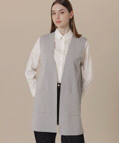 MACKINTOSH LONDON / マッキントッシュ ロンドン  ニット・セーター | 【WEB・一部店舗限定】クリアニットフルニードルジレ