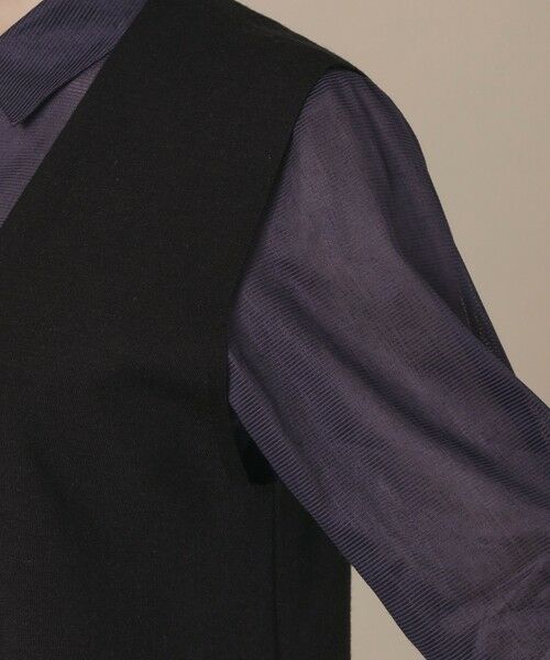 MACKINTOSH LONDON / マッキントッシュ ロンドン  ニット・セーター | 【WEB・一部店舗限定】クリアニットフルニードルジレ | 詳細6