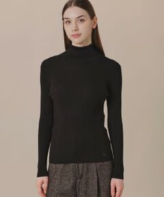 MACKINTOSH LONDON / マッキントッシュ ロンドン  ニット・セーター | 【WEB・一部店舗限定】クリアニットリブタートル