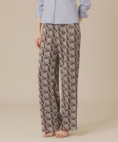 MACKINTOSH LONDON / マッキントッシュ ロンドン  その他パンツ | 【BIBURY FLOWER】バイカラーバイブリーサテンパンツ