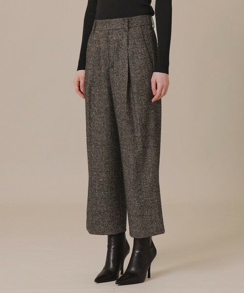 MACKINTOSH LONDON / マッキントッシュ ロンドン  その他パンツ | 【WEB・一部店舗限定】カラーネップヘリンボンパンツ | 詳細5