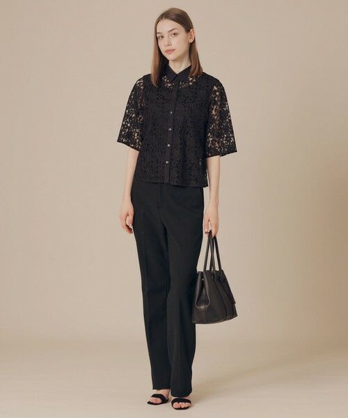 MACKINTOSH LONDON / マッキントッシュ ロンドン  その他パンツ | 【Precious12月号/婦人画報11月号掲載】ストレッチダブルクロスパンツ | 詳細3