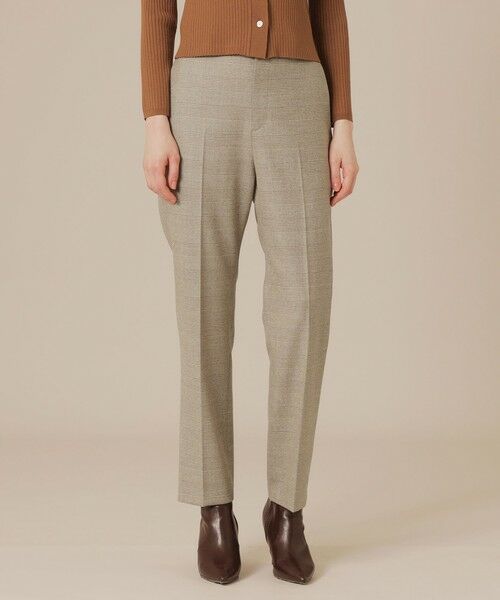 MACKINTOSH LONDON/マッキントッシュ ロンドン 【婦人画報11月号掲載】ウールサキソニーパンツ ベージュ2 38 MACKINTOSH LONDON/マッキントッシュ ロンドン 【婦人画報11月号掲載】ウールサキソニーパンツ ベージュ2 38