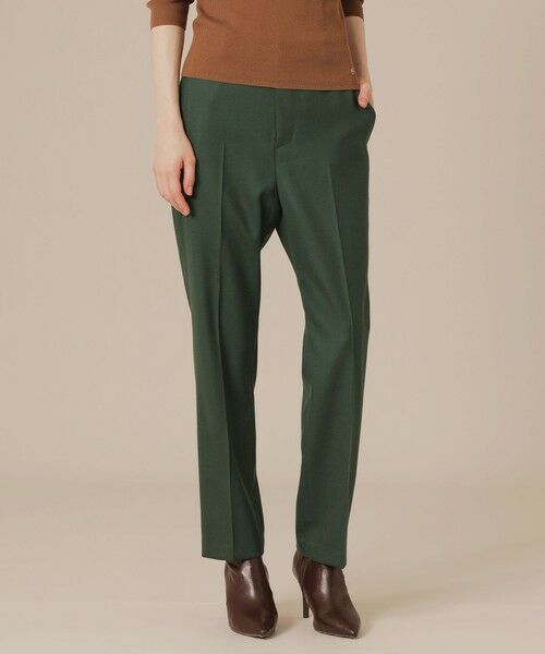 MACKINTOSH LONDON / マッキントッシュ ロンドン その他パンツ | 【Precious12月号/婦人画報11月号掲載】ウールサキソニーパンツ(グリーン)