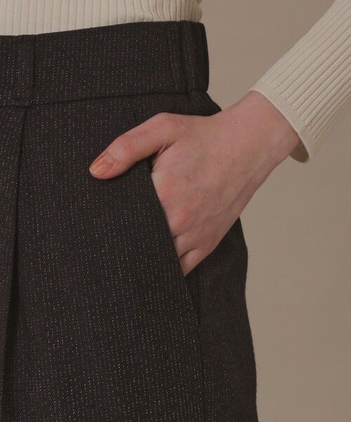 MACKINTOSH LONDON / マッキントッシュ ロンドン その他パンツ | ウールヘアラインストライプパンツ | 詳細5