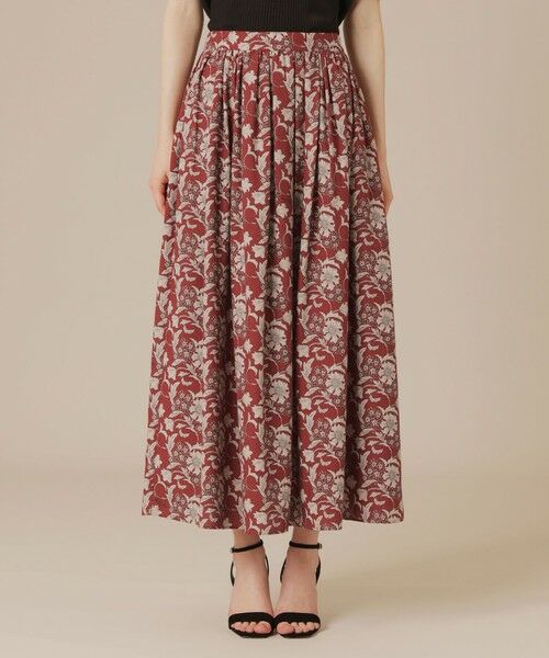 MACKINTOSH LONDON / マッキントッシュ ロンドン  ロング・マキシ丈スカート | 【BIBURY FLOWER】オータムバイブリースカート | 詳細3