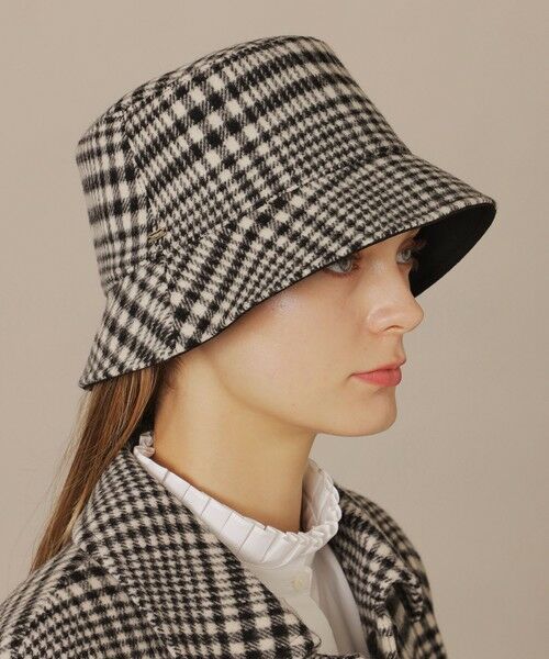 MACKINTOSH LONDON / マッキントッシュ ロンドン  ハット | 【婦人画報11月号掲載】グレンチェックバゲットハット | 詳細1