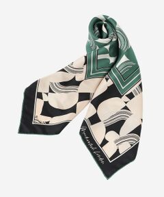 MACKINTOSH LONDON / マッキントッシュ ロンドン  マフラー・ショール・スヌード・ストール | 【Precious12月号/婦人画報11月号掲載】タイルプリントスクエアスカーフ