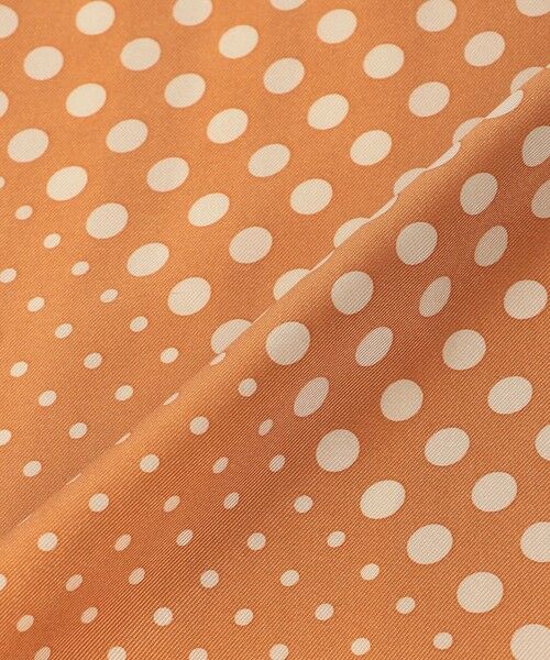 MACKINTOSH LONDON / マッキントッシュ ロンドン  マフラー・ショール・スヌード・ストール | 【Precious12月号】ドットストライプ剣先スカーフ | 詳細4