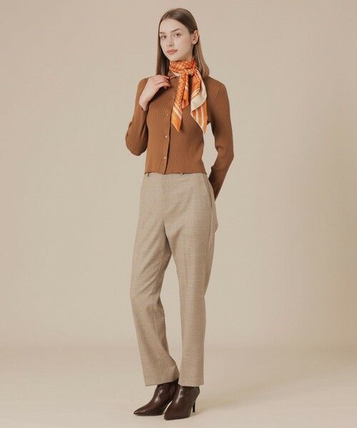 MACKINTOSH LONDON / マッキントッシュ ロンドン  マフラー・ショール・スヌード・ストール | 【Precious12月号】ドットストライプ剣先スカーフ | 詳細2